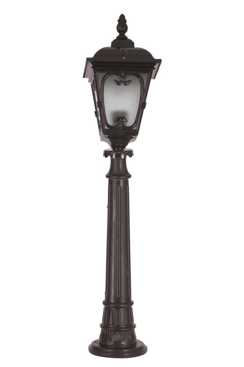 Lampadar de exterior, Opviq, 685AVN1205, Negru - imagine 4
